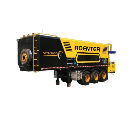 SRO-9600TFC トレーラー型 インテリジェント マイクロ 表面舗装機,アスファルト道路整備用スラリーシール舗装機