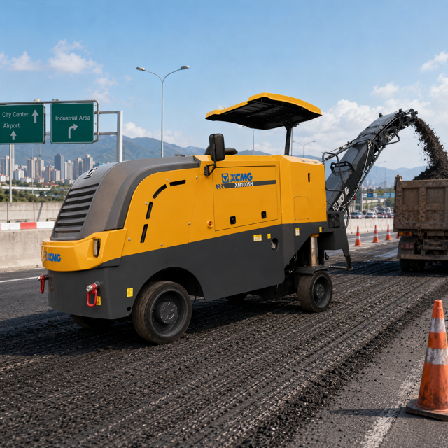 XM1005H 冷冷磨機 1m 幅 アスファルト道路 道路 整備用 磨機