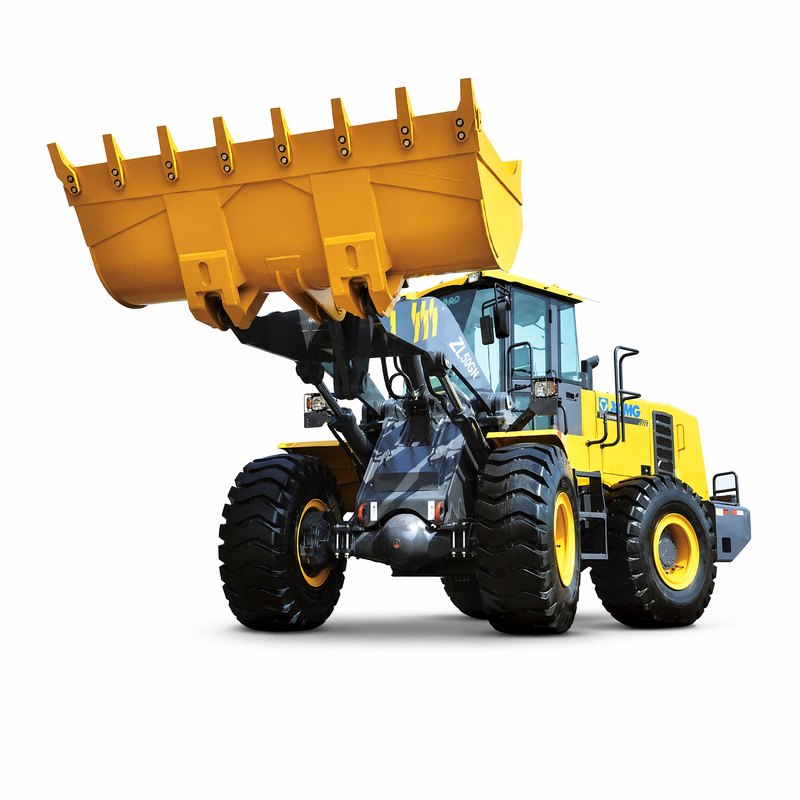 XCMG ZL50GN 5トンのフロントエンドホイールローダー 3.2m3 バケツ建設重用ローダー