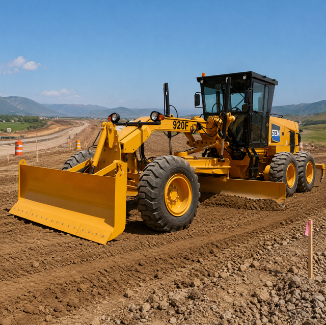 SEM920F Fシリーズ 2階モーターグレード,SDEC エンジンPPPC 負荷感知液圧道路グレード
